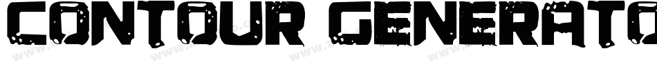 Contour Generator字体转换